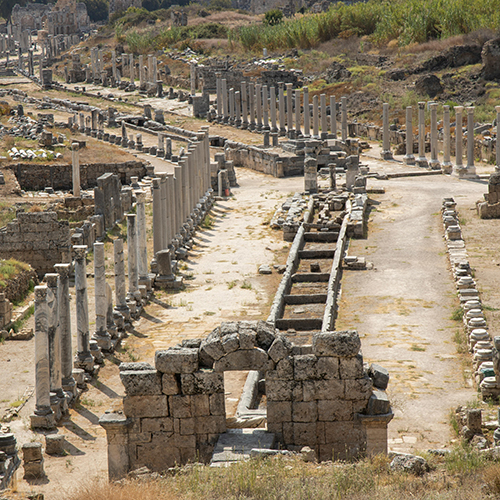Perge, Aspendos, Side Tour